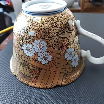 Amazon.co.jp: げ 幸楽窯 錦蒔絵花筏 コーヒー カップ＆ソーサー